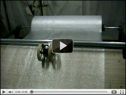 Coreless Bubble Wrap Rewinder Machine Video 1